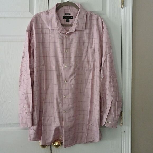 Pronto Uomo  Non Iron Classic Fit  button down shirt   Sz 18.5   34/35  NWOT - Picture 1 of 6
